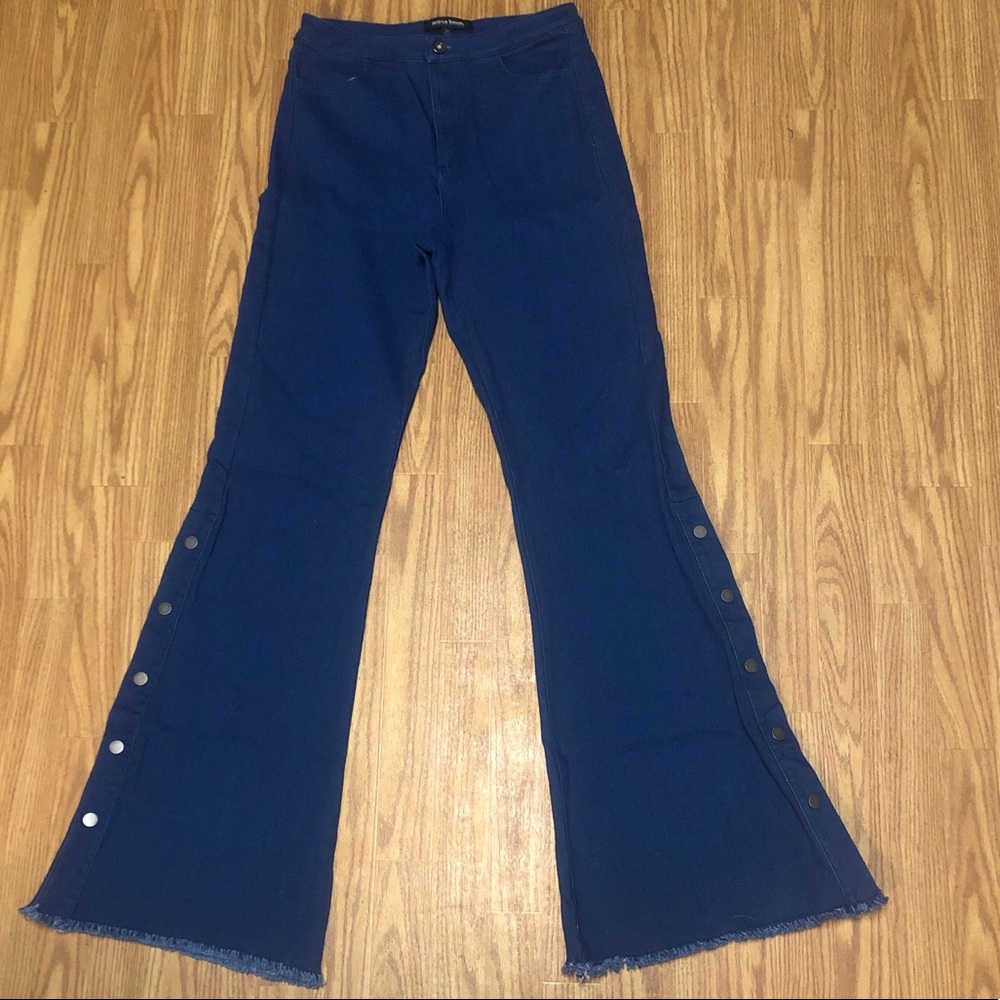 Jealous Tomato: High Waisted Extreme Flare Jeans